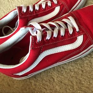 Red ❤️ Old Skools